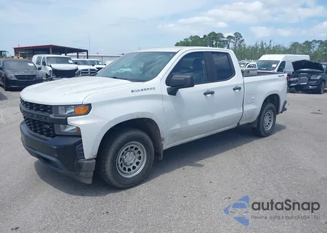 2019 Chevrolet Silverado 1500 Work Truck from USA, damaged, VIN 1GCRYAEH0KZ255590